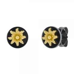 Pendientes R-Chic Eguzkilore Plata Dorada