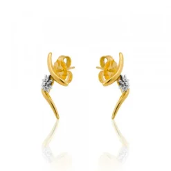 Pendientes Tximist de Plata Bicolor