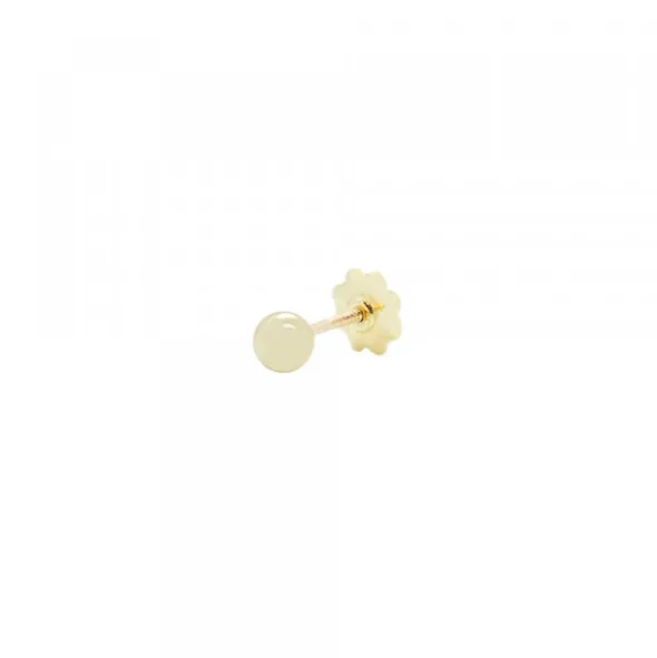 Piercing Bola Oro 4mm Rosca (1ud.)