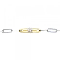 Pulsera Bayona Eslabones Plata