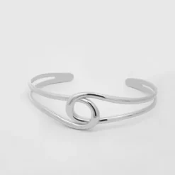 Pulsera Brazalete Hariak Plata