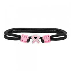 Pulsera Contra el Cáncer de Máma Lazo Rosa