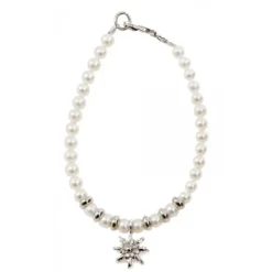 Pulsera de Perlas y Eguzkilore Plata