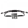 Pulsera Flysch Plata con Macramé