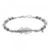 Pulsera Mari Bolitas Plata y Circonitas Blancas