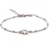 Pulsera Mountain de Plata con Cadena de Bolitas