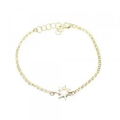 Pulsera Mountain Plata Dorada