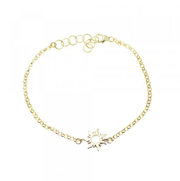 Pulsera Mountain Plata Dorada