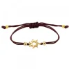 Pulsera Mountain Plata Dorada de Macramé