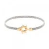 Pulsera Mountain Rígida Acero Bicolor