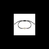 Pulsera Zero Oro 18kt. y Macramé