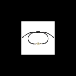 Pulsera Zero Oro 18kt. y Macramé